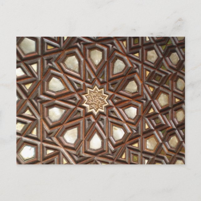 träpanel vykort (Framsida)