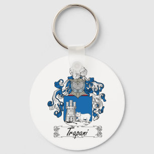 Trapani familjvapensköld nyckelring