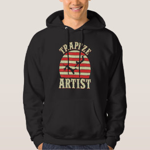 Trapets Cirkus Trapetsartist Kostym Hoodie