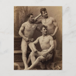 Trapeze Gents Vykort