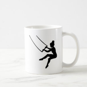 trapezekonstnär kaffemugg