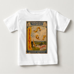 Trapezekonstnärer Barnum & borggård 1896 T-shirt