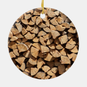 Träpipa Julgransprydnad Keramik