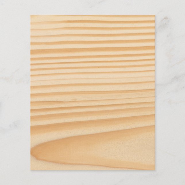 Träplank mönster flygblad (Framsidan)