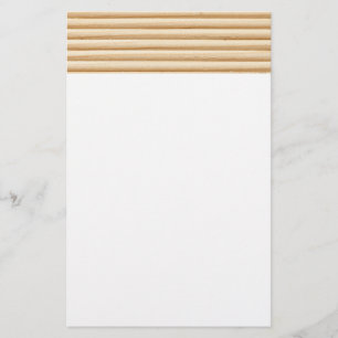 Träplank rand mönster brevpapper
