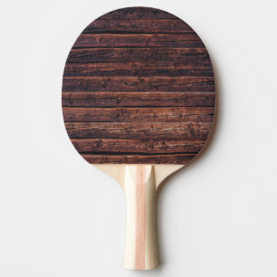 Träplankor med ådringsdetaljer närbildsfoto pingisracket