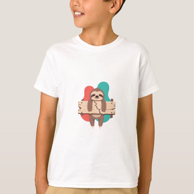 Träplankströghet för barn t shirt (Framsida)