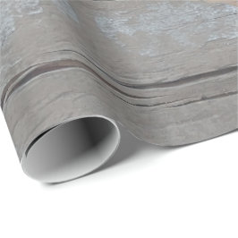 Träplattor av åldras som omsluter pappra presentpapper