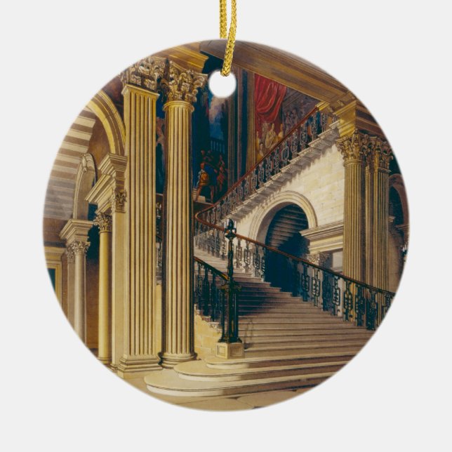 Trappafodral, Buckingham hus, från 'historien av Julgransprydnad Keramik (Framsidan)