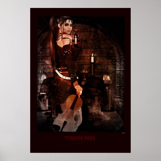 Trapped Sång Poster (Framsidan)