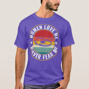 Trapper Funny Beaver fruktar mig Trap Hunting T Shirt