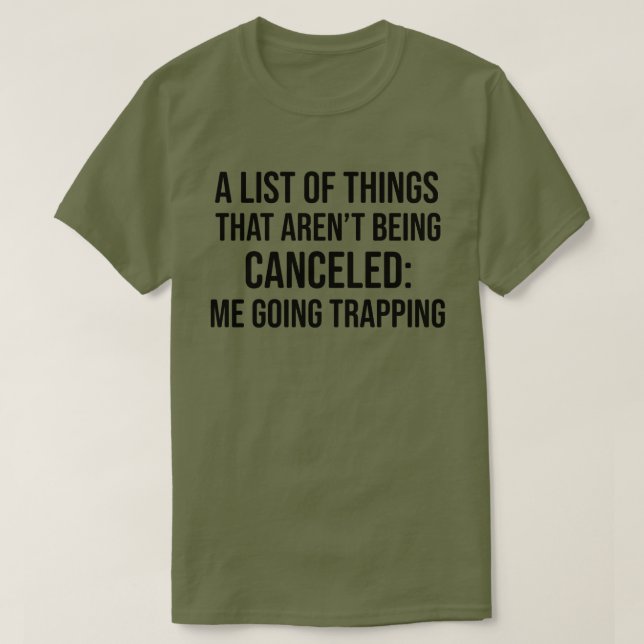Trapping Shirt för manar och Kvinnor T Shirt (Design framsida)