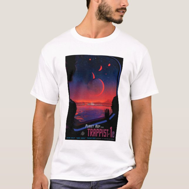TRAPPIST-1 - NASA Visions of the Future T Shirt (Framsida)