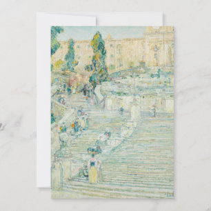 Trappor i Spanien, Rom   Childe Hassam