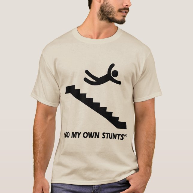 Trappor min egna jippon t-shirt (Framsida)