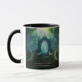 Trappor till Ancient Grind i Enchanted Forest Mugg