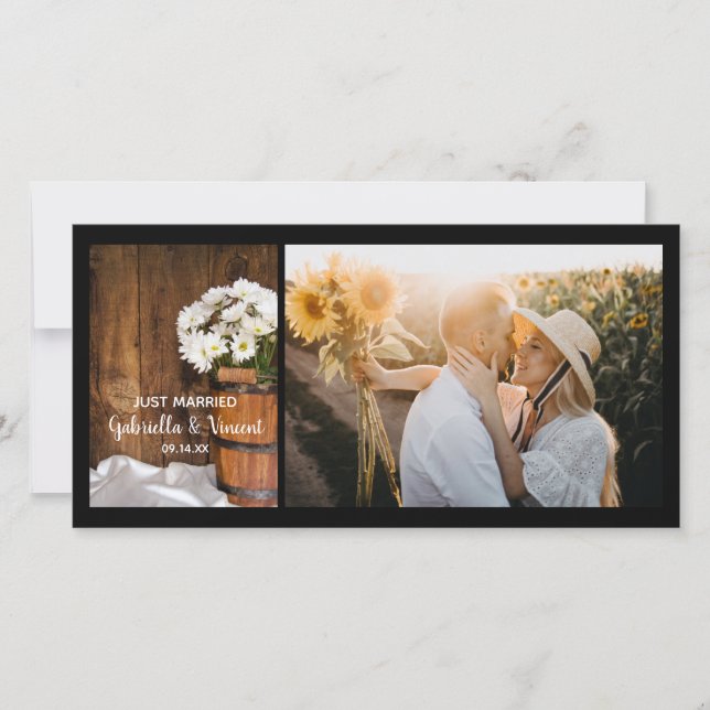 Träpset och Daisyn Land Ny gifta Meddelande (Framsida)