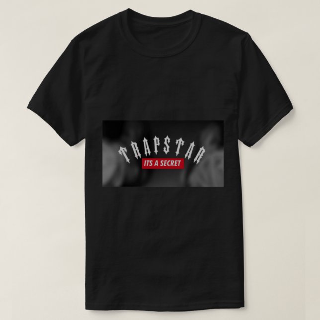 TRAPSTAR ITS A SECRET T SHIRT (Design framsida)