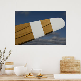 Trärflygplanspropeller Poster