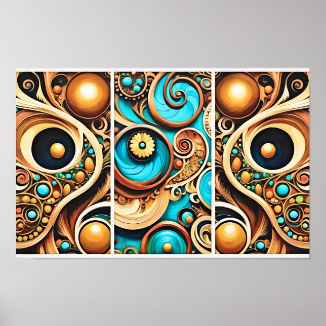 Trärpuzzel Poster (Framsidan)