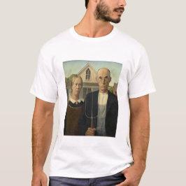 Träs amerikansk gotiic t shirt
