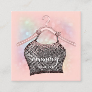 Trasa Hanger Ro Mode Bloggare Beauty Bloggare Fyrkantigt Visitkort