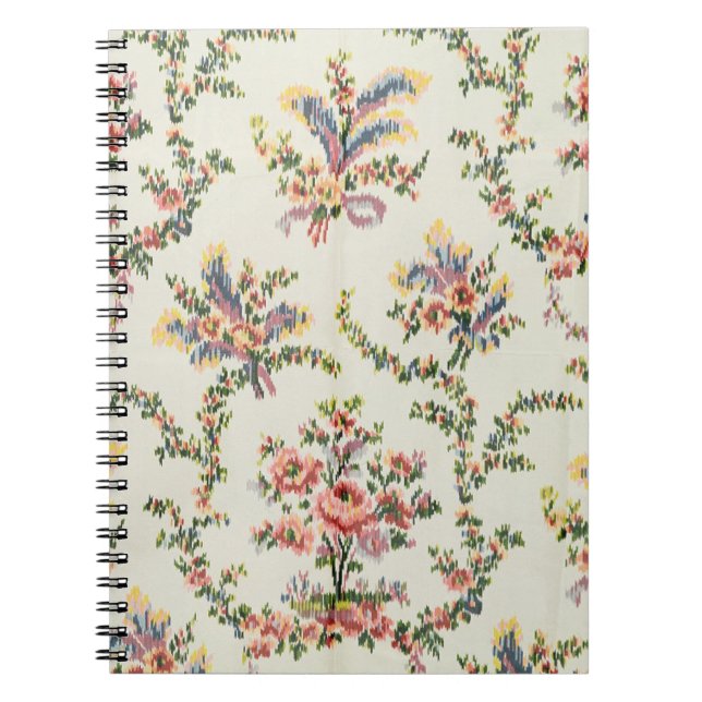 Trasa som vävas för drottningen Marie Antoinette Anteckningsbok (Framsidan)