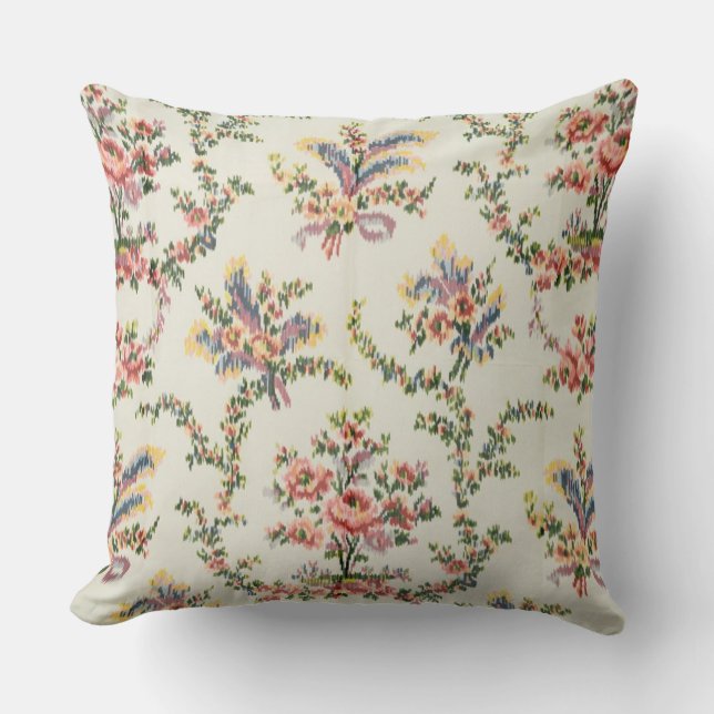 Trasa som vävas för drottningen Marie Antoinette Kudde (Framsida)