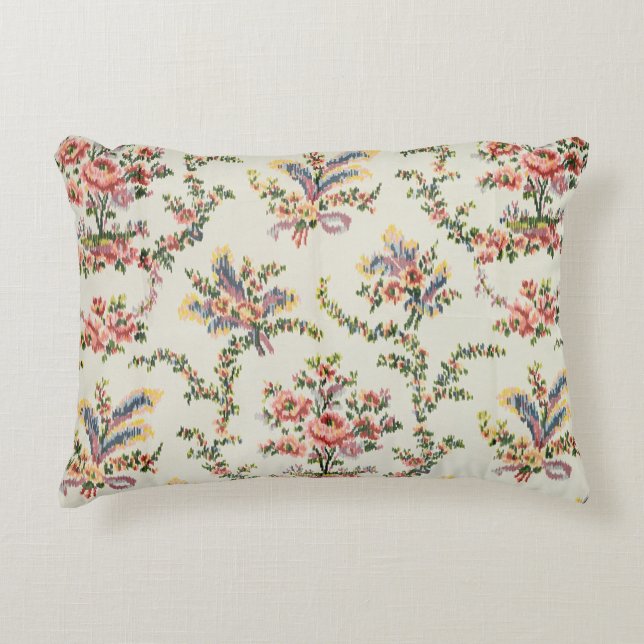 Trasa som vävas för drottningen Marie Antoinette Prydnadskudde (Framsidan)