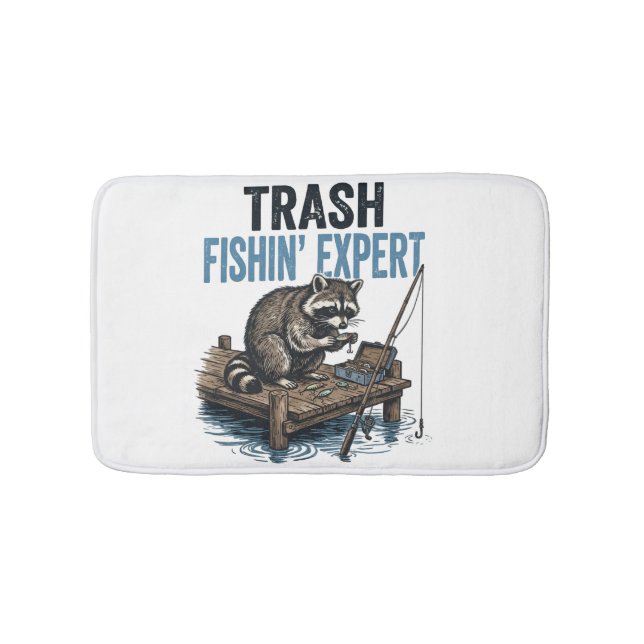 Trash Fishin' Expert Raccoon Badrumsmatta (Framsidan)