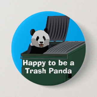 Trash Panda Button Knapp