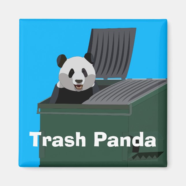 Trash Panda magnet (Framsidan)