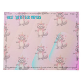 Trash Panda notepad - Notizblock Anteckningsblock