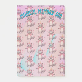 Trash Panda post-it notes - Klebezettel - small Block