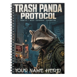 Trash Panda Protocol Anteckningsbok