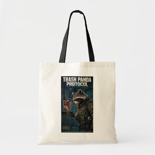 Trash Panda Protocol Tygkasse (Framsidan)