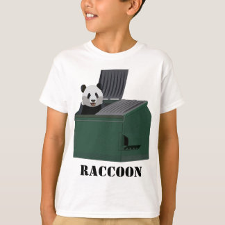 Trash Panda shirt that says RACCOON T