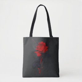 Trash Polka Rose-handväska Tygkasse