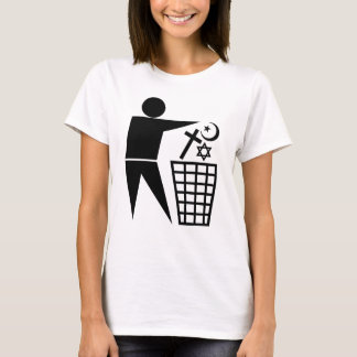 Trash_Religion_b-on-w_no-site T-shirt