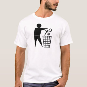 Trash_Religion_b-on-w_no-site Tee