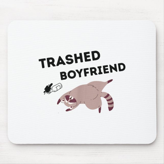 Trashed Boyfriend, Funny Trashed Panda Couples Pre Musmatta (Framsidan)