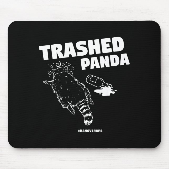 Trashed Panda Drunken Raccoon Funny Meme  Musmatta (Framsidan)
