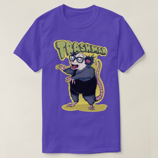Trashman T Shirt (Design framsida)