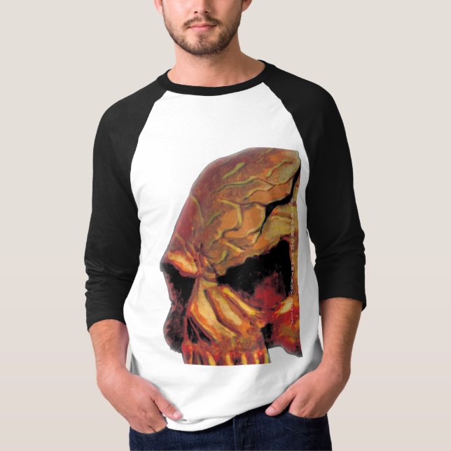 Trashow skalleskjorta t-shirt (Framsida)