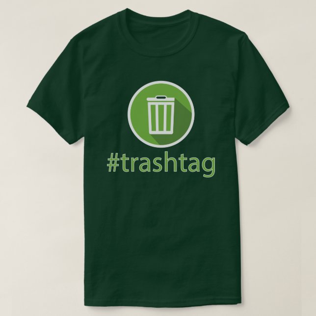 #trashtag t shirt (Design framsida)