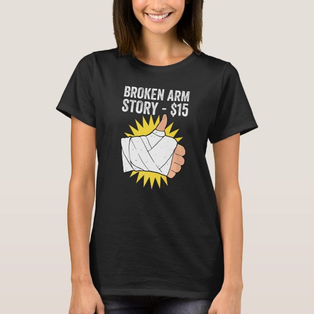 Trasig Armé Berättelse   T Shirt (Framsida)