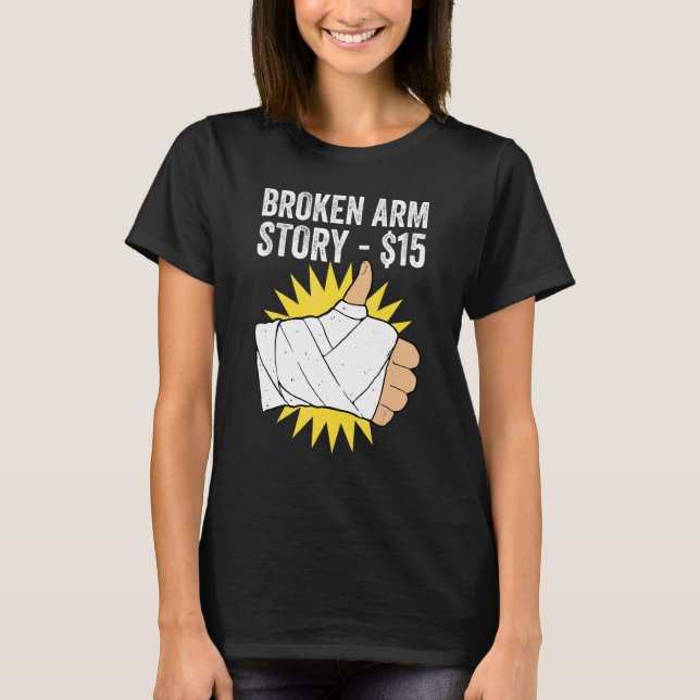 Trasig armé-historia t shirt (Framsida)