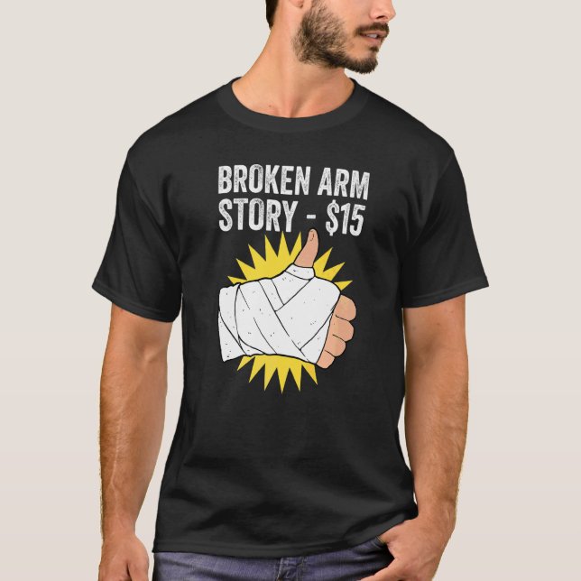 Trasig armé-historia   t shirt (Framsida)