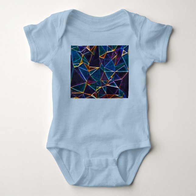 Trasig Bubbel Baby Bodysuit T Shirt (Framsida)