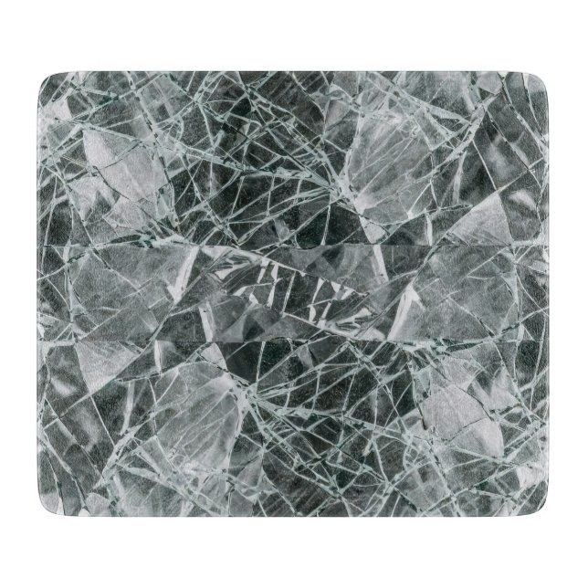 Trasig Glas Yta (stil 5) Oljemålning (Framsidan)